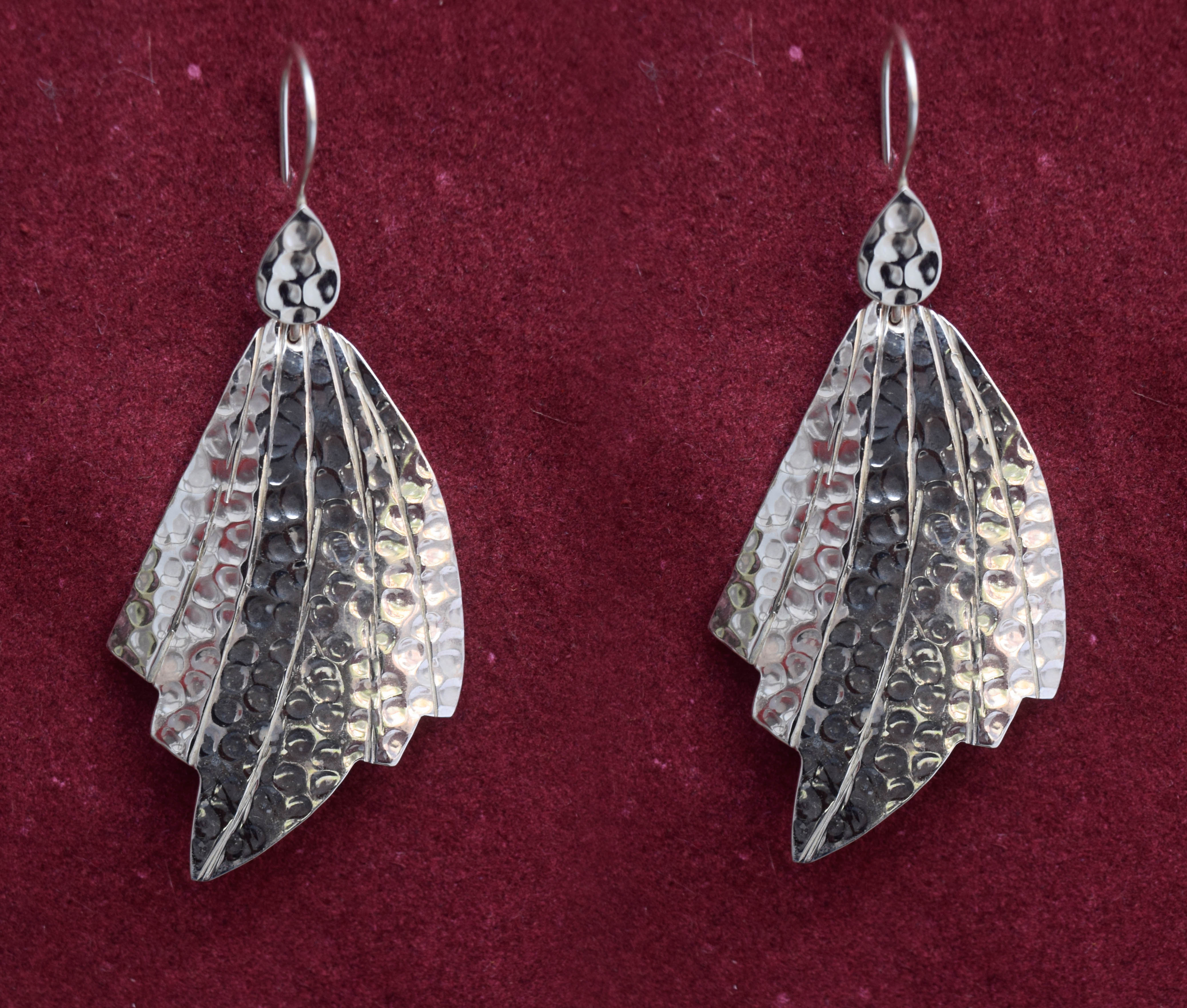 Silver My Leaf Earring